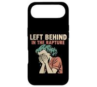Left Behind in The Rapture Retro Comic Cry Baby FOMO Case for iPhone Air