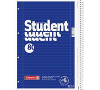 Left Brunnen College Notepad A4 / Line Style 27, 80 Sheets