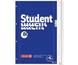 Left Brunnen College Notepad A4 / Line Style 27, 80 Sheets