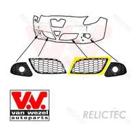 Left Bumper Grille Cover Trim Alfa Romeo:GIULIETTA 156090415