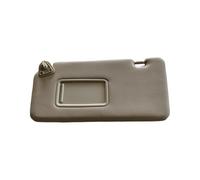 Left Driver & Right Passenger Side Car Sun Visor For Nissan Tiida Versa 2007-2012, Sun Visor Replacement With Makeup Mirror, Replaces 96401-EL31A-Left-grey
