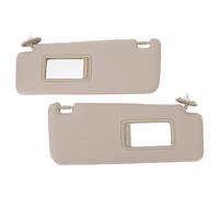 Left Driver & Right Passenger Sun Visor Compatible with 4Runner 2010 to 2024, 1 Pair Car Sun Visor Replacement Number 74320-35A91 B1, Sun Visor Shade with Makeup Mirror