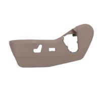 Left Driver Side Seat Track Cover, Beige Power Seat Switch Panel Bezel Trim for Town Country 2011-2016 - Precise Fit Replacement, Easy Clip - On Installation, Interior Restorat (Dark Brown)