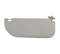 Left Driver Side Sun Visor Assembly for 301 and C3, Replacement Part 98038433DS, ABS and Oxford Cloth Interior Shade with Mirror