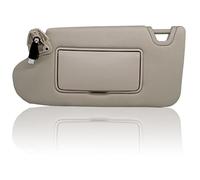 Left Driver Side Sun Visor Compatible with Nissan Altima 2013 2014 2015 2016 2017 2018 with Light Switch 96401-3TA2A Beige