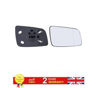 Left Exterior Mirror Glass For Vauxhall ASTRA 07-09 09130901