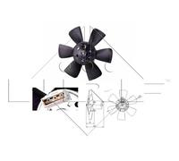 LEFT FAN, ENGINE COOLING 47391 NRF