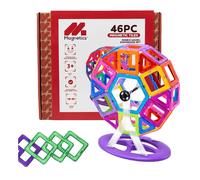 Left Field Toys Magnetic Tiles Ferris Wheel Set Left Field Toys Multicolor