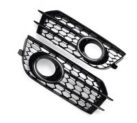 Left Fog Light Grill Compatible With A1 8X 2010 2011 2012 2013 2014 8X0807681A 8X0807682A Front Bumper Honeycomb Mesh Grill Fog Light Lamp Cover Grille
