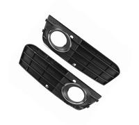 Left Fog Light Grill Compatible With A4 A4L B8 2009 2010 2011 2012 8KD80768201C Front Bumper Fog Light Grille Cover Frame Protection Panel 8KD80768101C