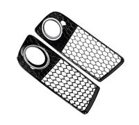 Left Fog Light Grill Compatible With TT MK2 8J 2010 2011 2012 2013 2014 8J0807682J Front Bumper Fog Light Grills Honeycomb Mesh Lamp Cover Grille Accessories