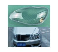 (Left) For Benz S-Class W220 1998-2005 Front Headlight Cover Transparent Mask Headlamp Lamp Shell Replace Original Lampshade Plexiglass