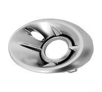 Left Front Bumper Fog Light Cover for GLA X156 2018-2020, Silver ABS Replacement Part with OEM Number 15688081002A17