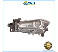 Left Front Headlight Black Parabola Full LED - SX - Mazda 3 2017->