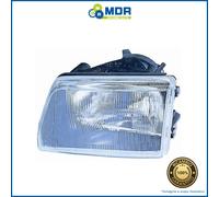 Left Front Headlight Black Parabola Manual for Fiat 500 Sporting 92>98