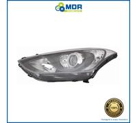 Left Front Projector Headlight Black Parabola - Hyundai I30 15>16 No Xenon