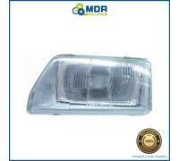 Left Front Projector Headlight Gray - SX - For Fiat 500 92->98