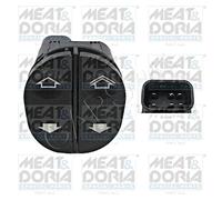 Meat & Doria Window Lift Switch 26044 Left Front for Ford Fusion (JU_) 1.4 2002-2012