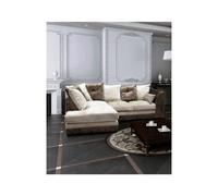 Furniture 786 Bella Crushed Velvet 4 Seater Right Hand Facing Corner Sofa in Gold Furniture 786 Gold