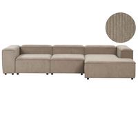 Left-Hand Corner Sofa ARDAL Taupe Left Hand