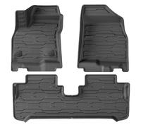 Left Hand Drive Car Floor Mats For Chevy For Bolt For EV 2022-2024 Waterproof Non-Slip Trunk Mat Carpet Auto Interior Accessories Anti-Slip Floor Mat Carpet(BLACK 2)