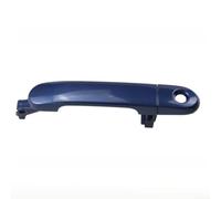 Left Hand Drive Front Exterior Door Handle with Cover Part Number 82641EL12A Fits For Nissan For Versa 2007 Through 2012 (Blue)