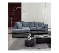 (Left Hand Facing, Grey) Montana Fabric Corner Sofa