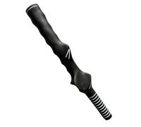 Left Hand Golf Training Grip with Free Professional Golf Tape - Golf Grip Training Aid for Left-Handed Golfers - Correct Hand Position Grip Trainer (1, Black)