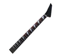 Left-hand guitar neck 24-fret 25.5-inch maple rosewood fretboard inlay