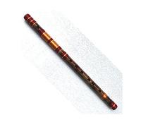 Left Hand Premium Concert Bamboo Flute F# Sharp Mid Fried Bansuri with case and Cover