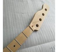 Left Hand/Reverse Head P Bass Guitar Neck 20fret 4string Maple Fingerboard Dot Inlay(Reverse)