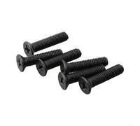 Left Hand Thread Fixing Screw Kit for UNF Drill Chuck Shank Adapter, Contains 6pcs, M5M6 22mm (M5x22mm)