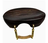 Left Hand Violin Chinrest/Chin Rest With Holder Clamp Bracket Cork Lefty 4/4 3/4 1/2 1/4 (Color : Chinrest 2 4-4)