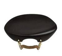 Left Hand Violin Chinrest/Chin Rest With Holder Clamp Bracket Cork Lefty 4/4 3/4 1/2 1/4 (Color : Chinrest 4 3-4 1-4)