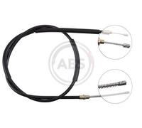 Left Handbrake Cable A.B.S. K10017 for ALFA ROMEO - OE 60501673