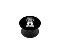 Left Handed Conga Drummer Congas Percussion Conguero PopSockets Adhesive PopGrip