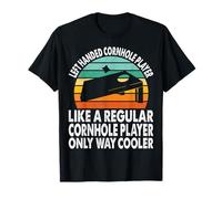 Left-Handed Cornhole Player Like a Regular Cornhole Player T-Shirt