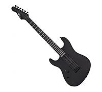Left Handed Electric Guitar With 15W Amp and Pack of Accessories LA Select by Gear4music, Blackout