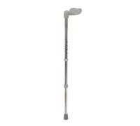 Left Handed Ergonomic Handled Walking Stick - 12 Height Settings - Medium Loops Multi One Size
