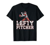 Left Handed Fastpitch Softball Pitcher Who Confuses Batters T-Shirt