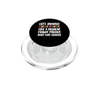Left Handed Finger Painter Like A Regular Only Cooler PopSockets PopGrip for MagSafe