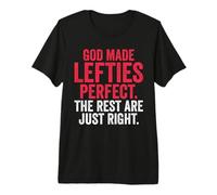 Left Handed Funny Lefty Lefties Premium T-Shirt