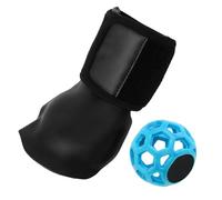 Left Handed Golf Trainer, Swing Corrector Tool Set, 7.87 x 4.72 x 4.13 Inch Cloth PU Foam Material, Portable Golf Trainer, Ball Training Gear with Adjustable Strap Design, Sports Equipment for Men and
