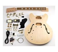 Left-Handed Guitar Kit: ES style in Semi Hollow Body, Rosewood Fretboard