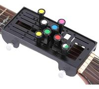 Left Handed Guitar Learning System - Practice Tool with Color-Coded Chords for Beginners - Play Acoustic/Electric Guitar in Minutes