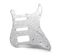 left handed guitar pickguard 10pcs 3Ply 11 Screw Holes SSS/SSH Guitar Pickguard Scratch Plate for ST Style Guitar Pick Guitar Accessories(Style 2)