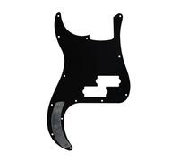 left handed guitar pickguard 1PC Electric Bass Pickguard PB 4 String Scratch Plate & Screws, 4 Colors Choose(Black 3ply)