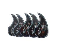 left handed guitar pickguard Musical Instrument Accessories Guitar Pickguard With Dark Red Red-crowned Crane Shell Thick Sealing(Style 5)