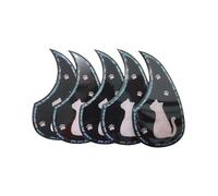 left handed guitar pickguard Musical Instrument Accessories Guitar Pickguard With Dark Red Red-crowned Crane Shell Thick Sealing(Style4)