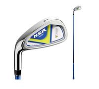 Left Handed Kids Golf Club Set, 7 & 9 Iron Graphite Shaft for Beginner Practice, Lightweight Carbon Steel, Outdoor Training Equipment for Youth Boys and Girls